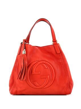 Gucci Soho Shoulder Bag Leather Medium #227465G16B